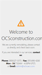 Mobile Screenshot of ocsconstruction.com